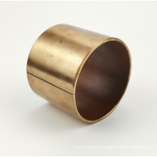 SF-1 copper plated oiless sleeve bushings steel bearings  with PTFE